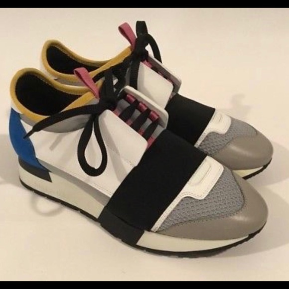 Balenciaga race runners tri color